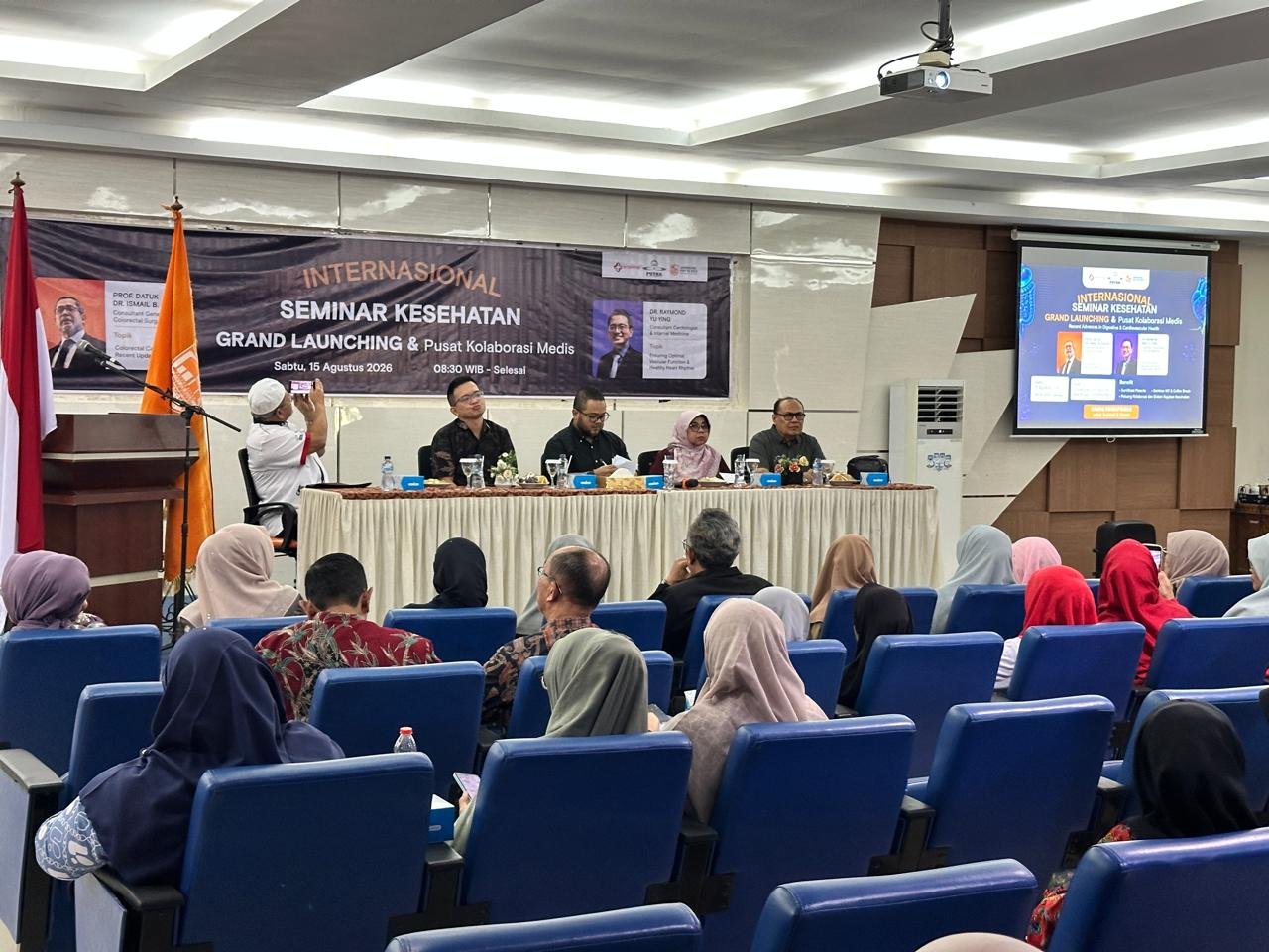 UFDK Gelar Seminar Kesehatan dan Konsultasi Bersama Pakar Jantung dan Kanker dari