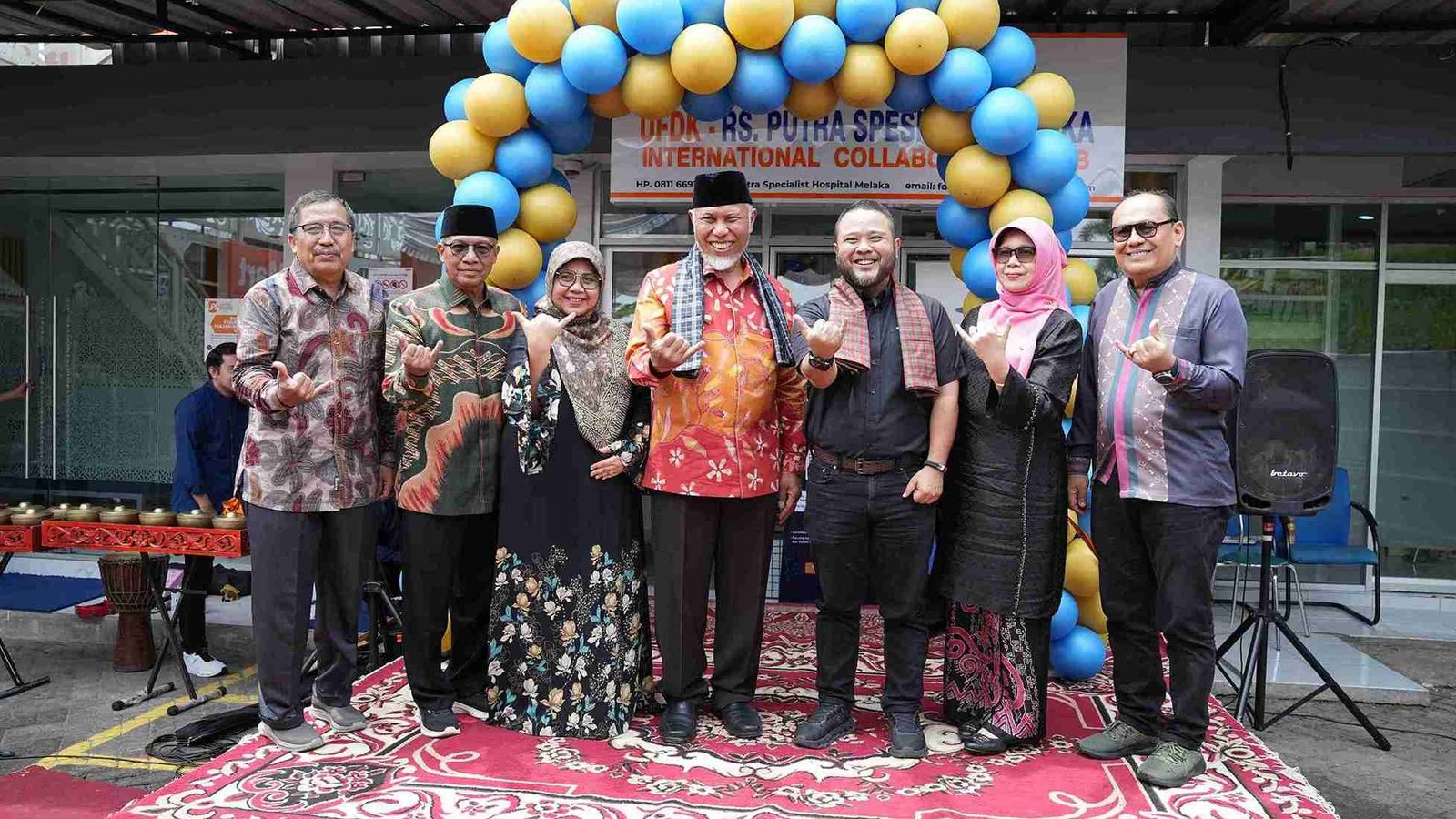 Perkuat Kolaborasi Kesehatan Internasional, UFDK dan Putra Hospital Melaka Resmikan Pusat Kolaborasi Medis