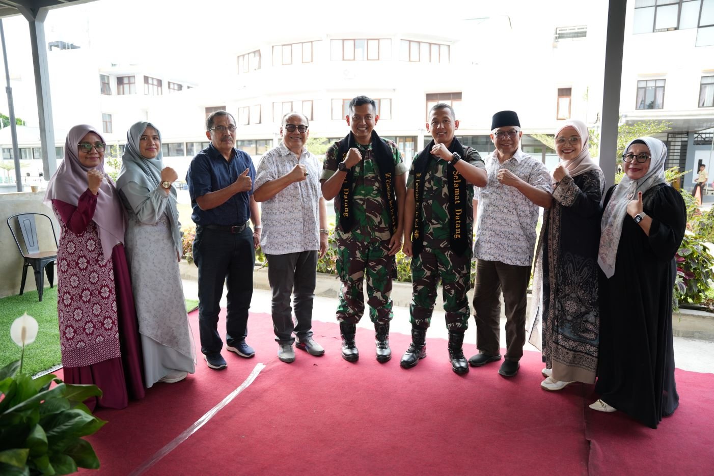 Perpisahan Dandim Kodim 0304/Agam dengan Yayasan dan Pengurus UFDK