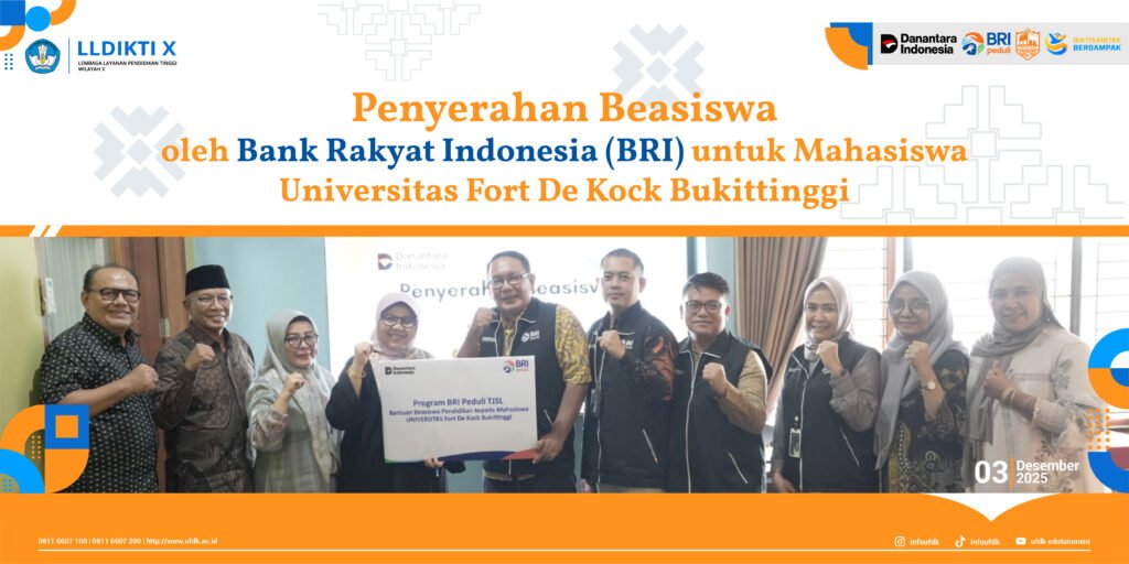 Penyerahan Beasiswa BRI ke UFDK